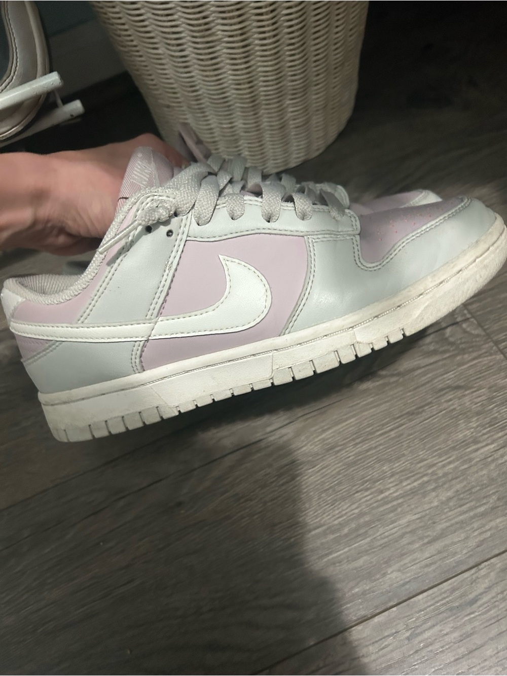 dunks Pink and Cream